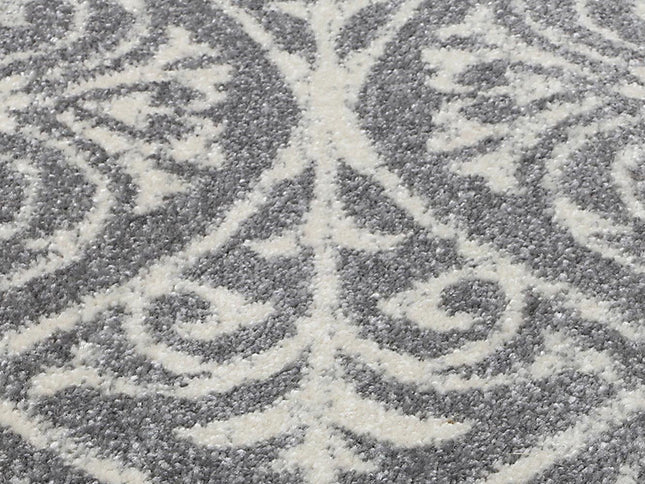 Delicate Katherine Grey & Ivory Rug