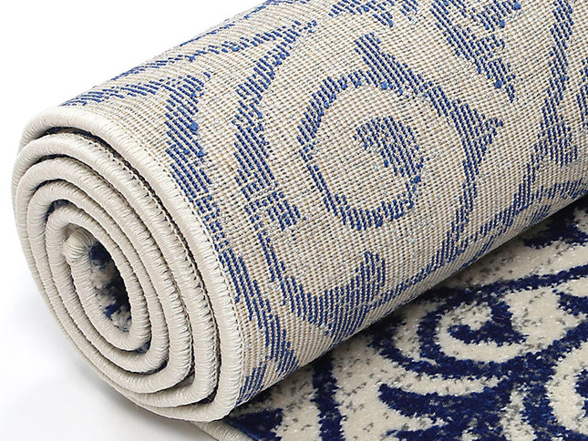 Delicate Katherine Blue & Ivory Rug