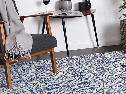 Delicate Katherine Blue & Ivory Rug