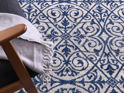 Delicate Katherine Blue & Ivory Rug