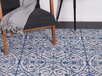 Delicate Katherine Blue & Ivory Rug