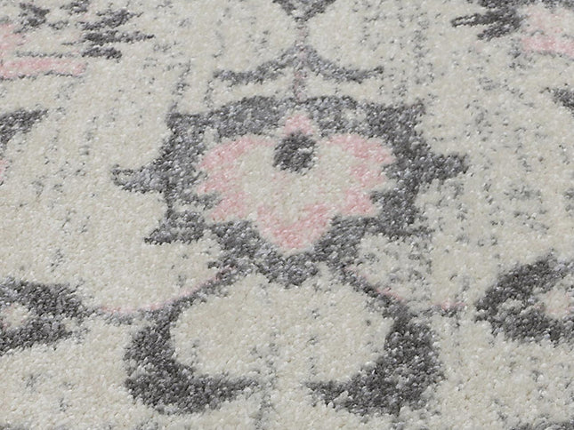 Delicate Madeleine Grey & Ivory Rug