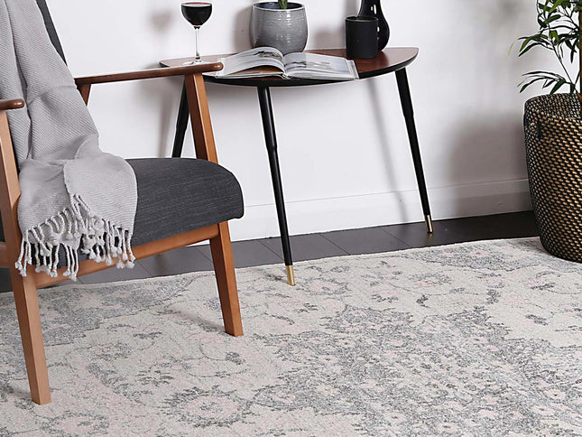 Delicate Madeleine Grey & Ivory Rug