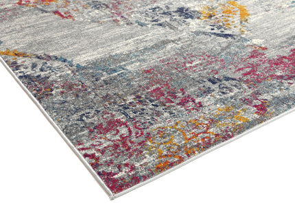 Delicate Ornate Multi-Coloured Rug