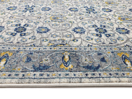 Delicate Rustic Blue Rug