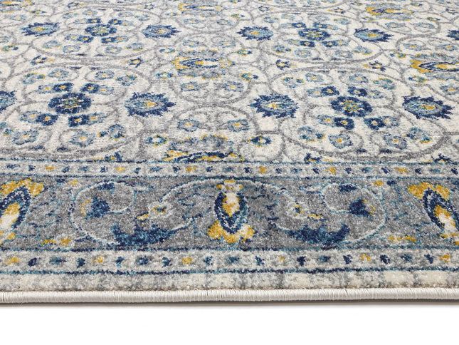 Delicate Rustic Blue Rug
