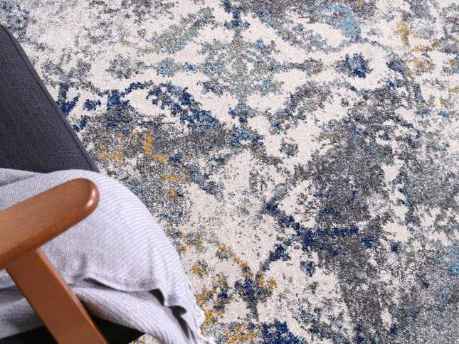 Delicate Vintage Blue Rug