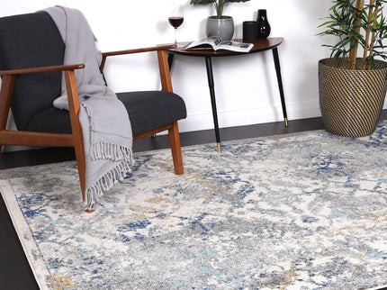 Delicate Vintage Blue Rug