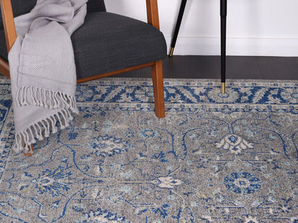 Delicate Royale Blue Rug