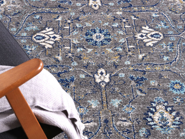 Delicate Royale Blue Rug