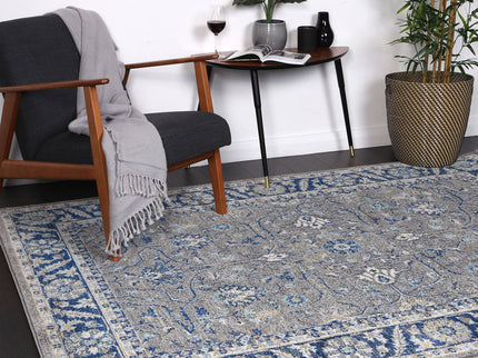 Delicate Royale Blue Rug