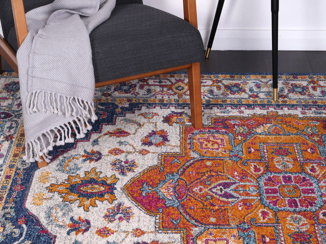 Delicate Vibrance Multi-Coloured Rug