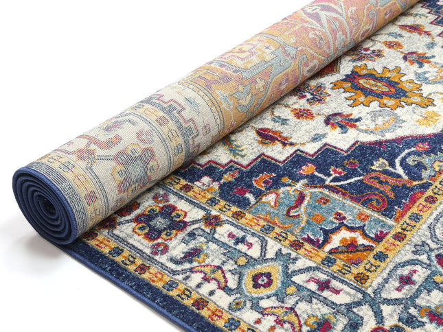 Delicate Vibrance Multi-Coloured Rug