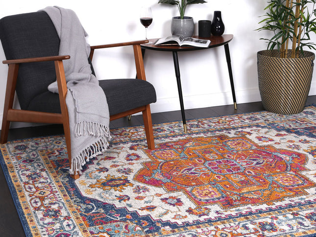 Delicate Vibrance Multi-Coloured Rug