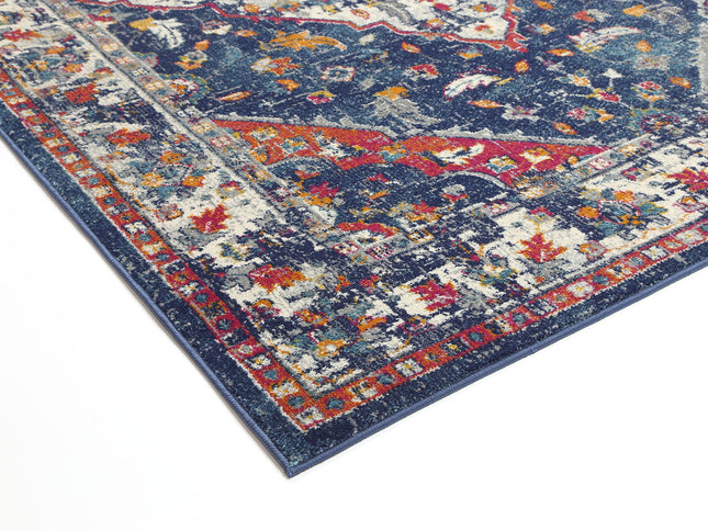 Delicate Medalion Multi Coloured Rug