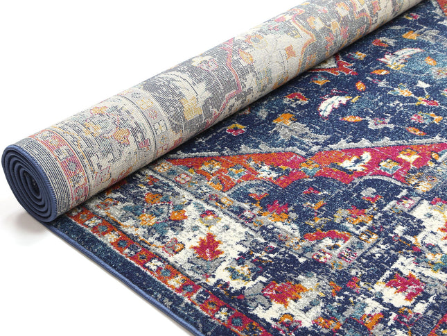 Delicate Medalion Multi Coloured Rug