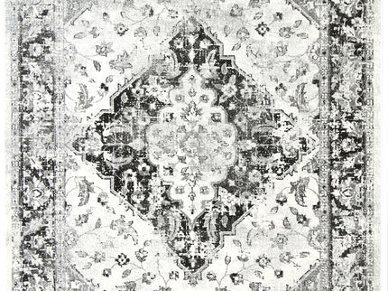 Delicate Abundance Grey Rug