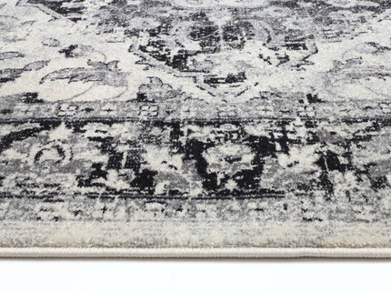 Delicate Abundance Grey Rug