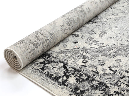 Delicate Abundance Grey Rug