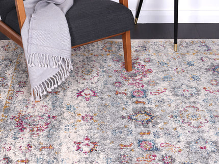 Delicate Flowers Multi-Coloured Rug