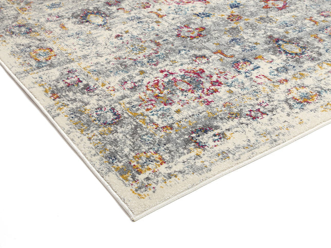 Delicate Flowers Multi-Coloured Rug