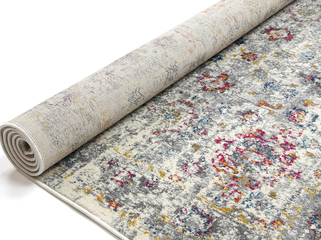 Delicate Flowers Multi-Coloured Rug