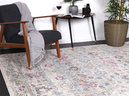 Delicate Flowers Multi-Coloured Rug