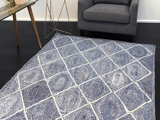 Artisan Blue Diamond Rug