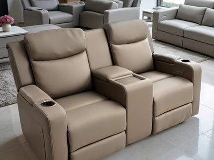 Delta 2 Seater Dual Motor ER - Light Coffee