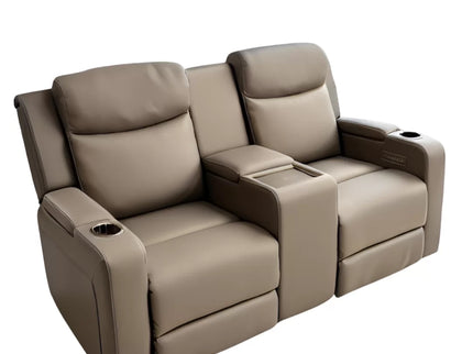 Delta 2 Seater Dual Motor ER - Light Coffee
