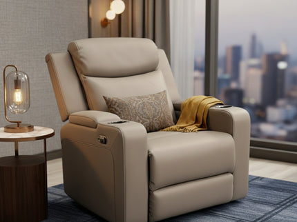 Delta 1 Seater Dual Motor ER - Light Coffee