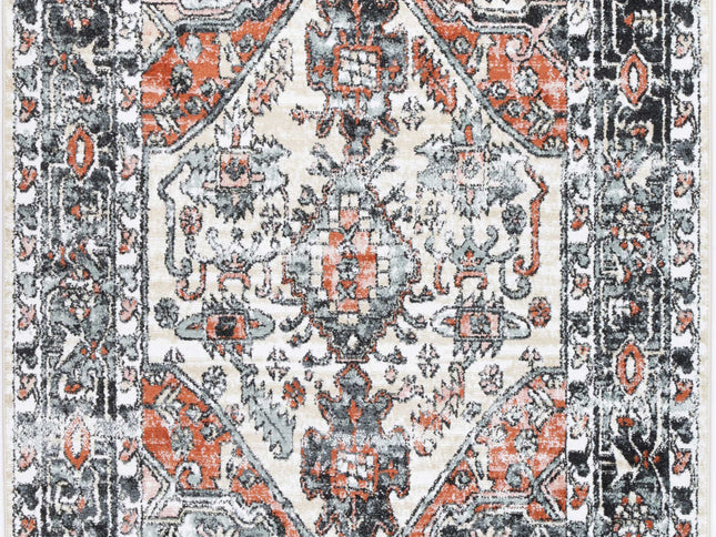 Estate Manor Traditional Beige Rug