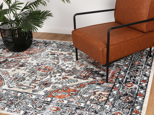 Estate Manor Traditional Beige Rug