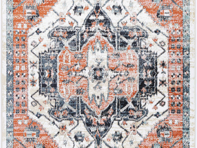 Estate Xanadu Traditional Terracotta Rug