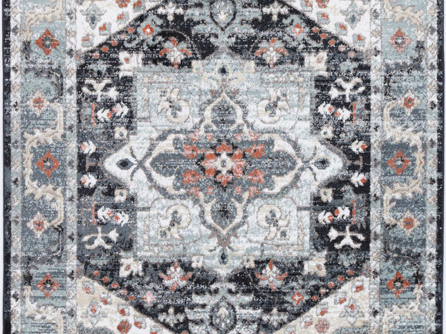 Estate Baltimore Traditional Charcoal Rug