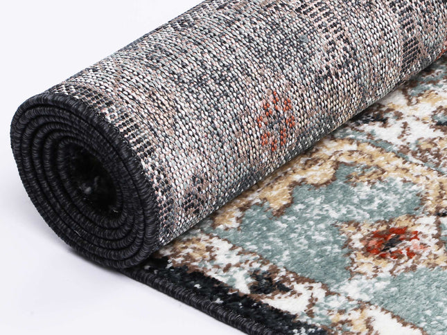 Estate Baltimore Traditional Charcoal Rug