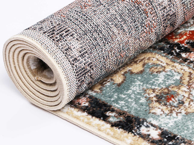 Estate Antilia Traditional Terracotta Rug