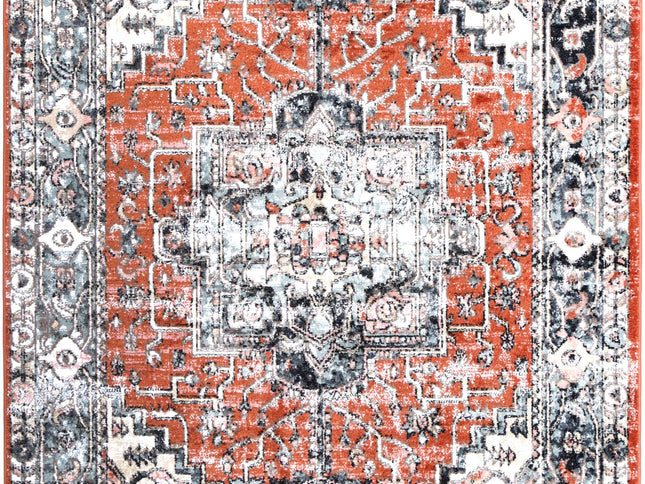 Estate Atherton Traditional Terracotta Rug