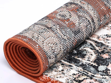Estate Atherton Traditional Terracotta Rug