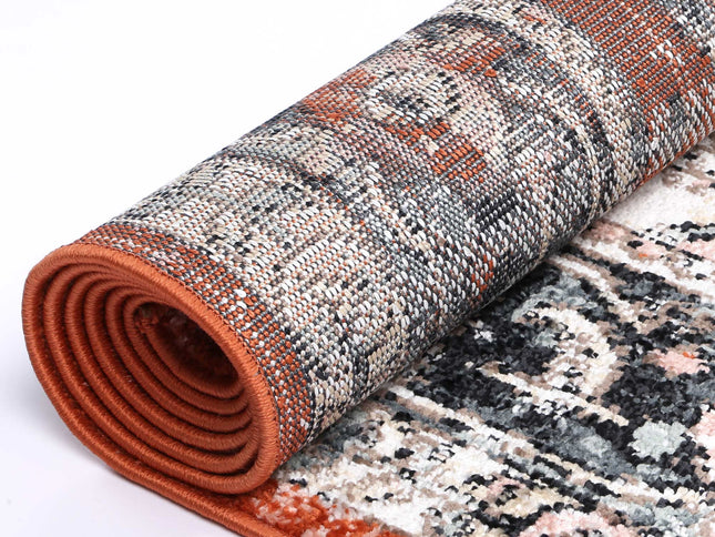 Estate Atherton Traditional Terracotta Rug