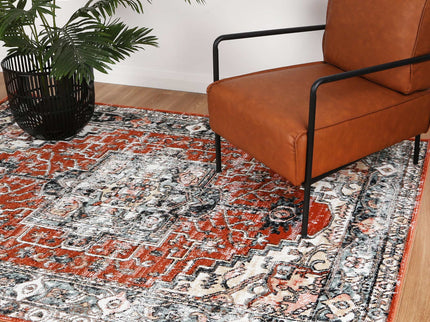 Estate Atherton Traditional Terracotta Rug