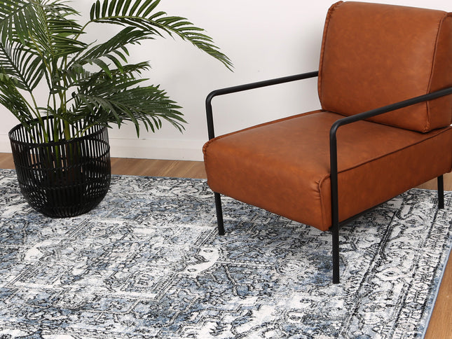 Estate La Palais Traditional Blue Rug
