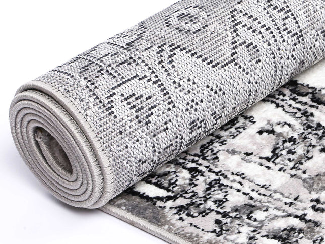Estate Vatuvara Traditional Grey Rug