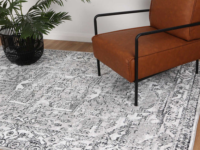 Estate Vatuvara Traditional Grey Rug