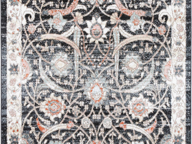 Estate Mylestone Traditional Charcoal Rug