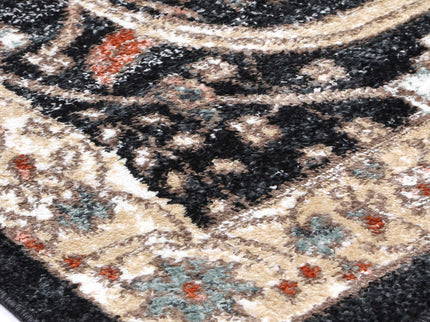Estate Mylestone Traditional Charcoal Rug