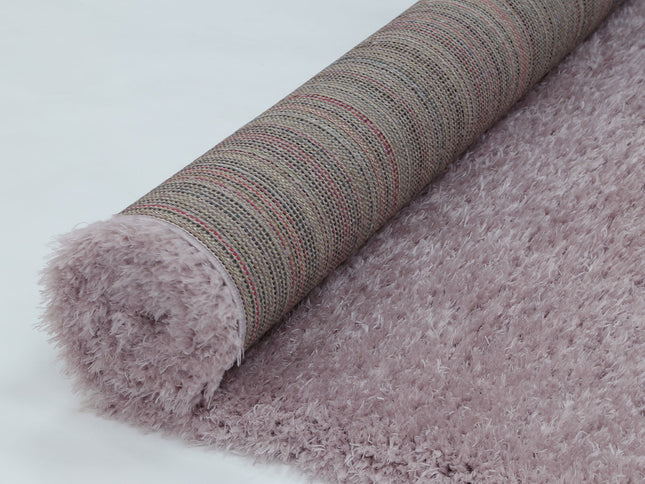 Flokati Super Soft Ultra Thick Shag Rug Light Pink