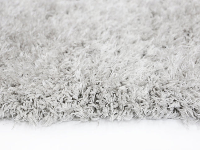 Flokati Super Soft Ultra Thick Shag Rug Silver