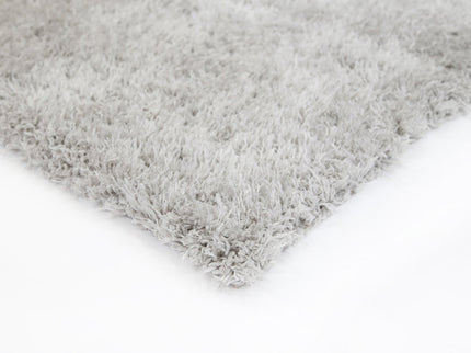 Flokati Super Soft Ultra Thick Shag Rug Silver