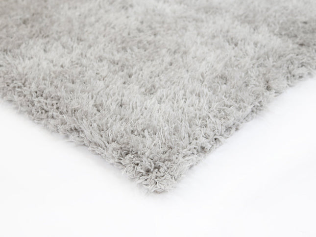 Flokati Super Soft Ultra Thick Shag Rug Silver